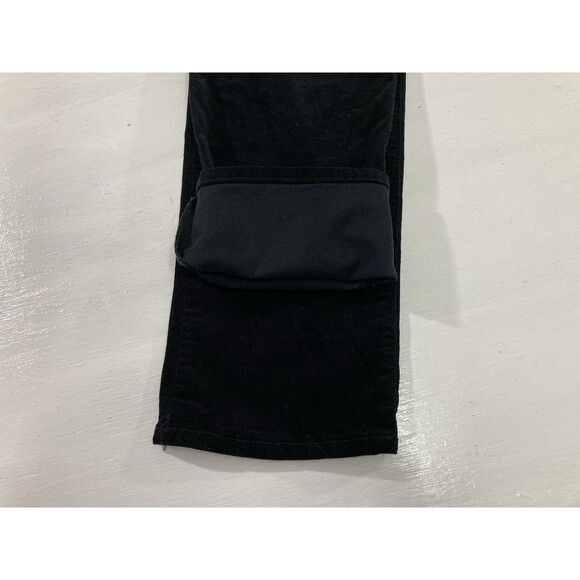 Kut From The Kloth Pants Women’s 14 Black Corduroy Straight Leg Casual Comfort - Picture 6 of 13